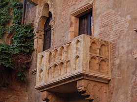 Balcone di Giulietta a Verona